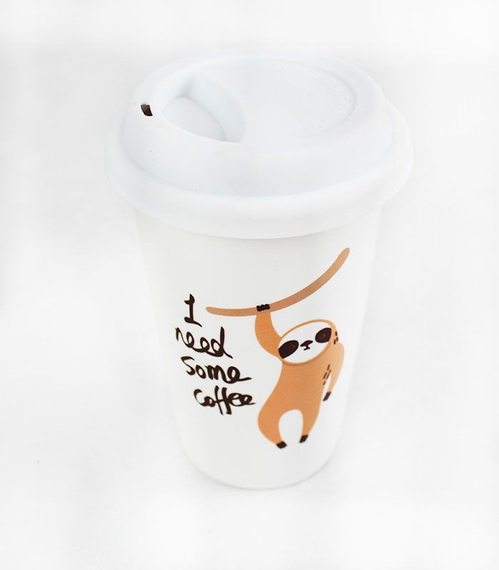 Tazza ufficio color panna