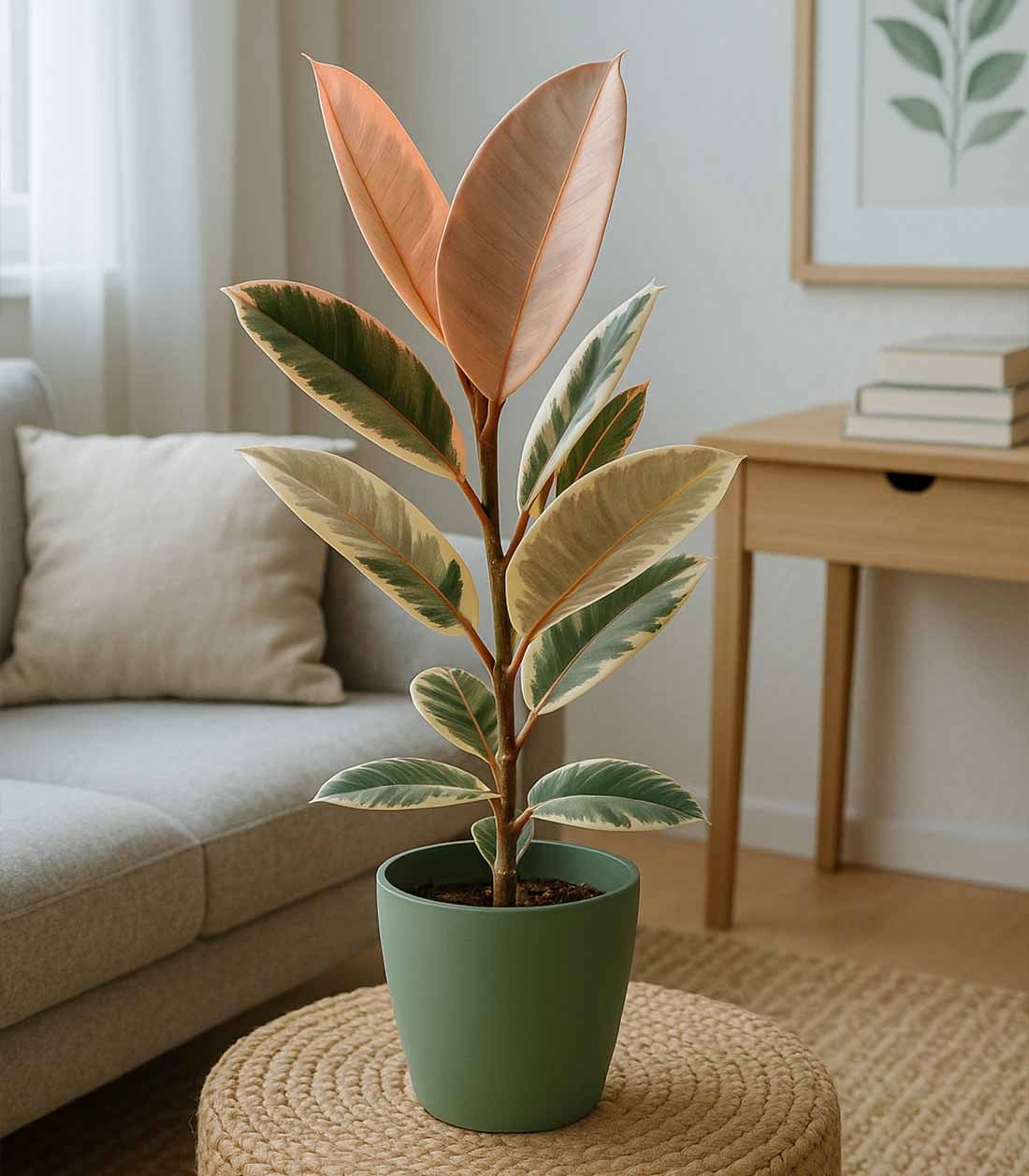 Ficus Tineke Rosa – H70 cm in Vaso Ø20
