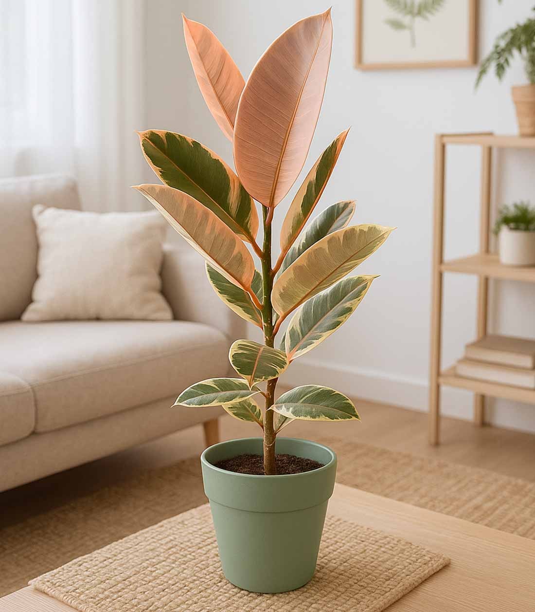 Ficus Tineke Rosa – H70 cm in Vaso Ø20