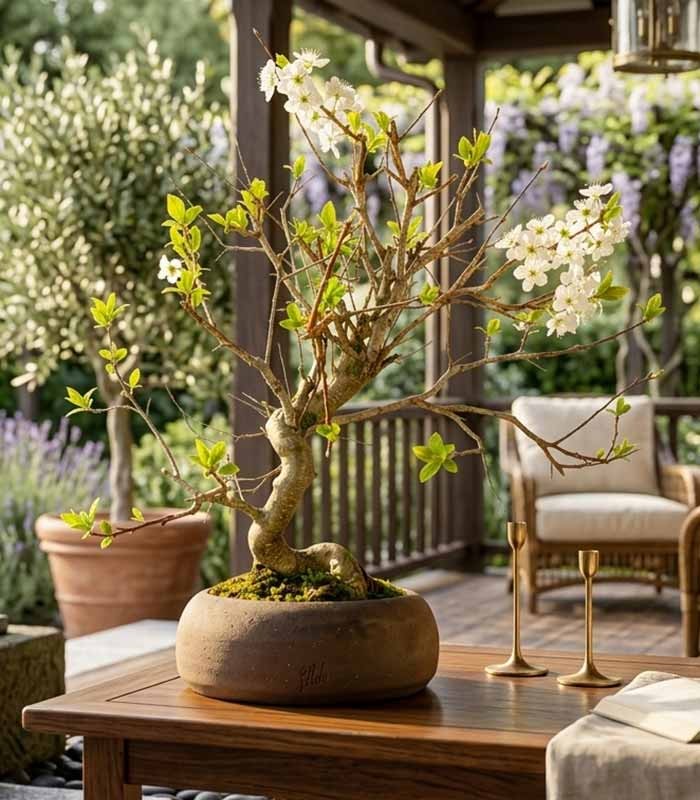 Bonsai di Prugnolo (Prunus domestica) | Esemplare di 15 Anni