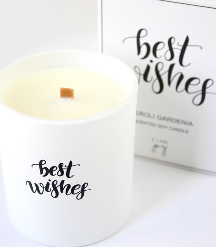 Candela profumata al gusto di Gardenia
