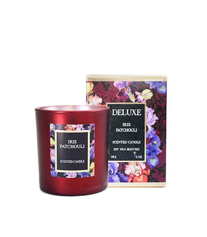 Candela profumata iris e patchouli