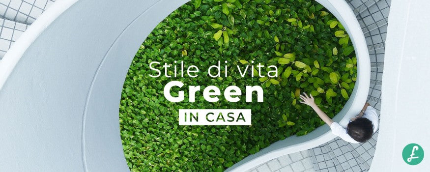 giardino che rappresenta lo stile green e sostenibile in casa