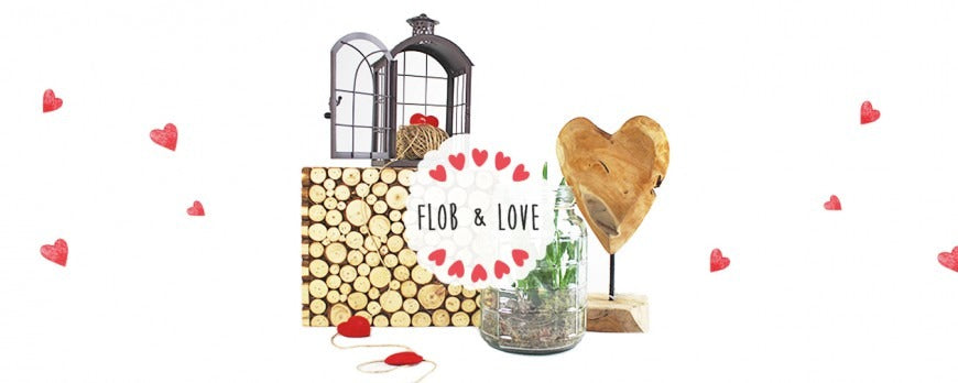 Piante in idroponica e in vaso di vetro con microclima ideale, una proposta di design verde come regalo alternativo per la festa di san valentino.