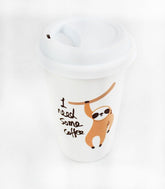 Tazza ufficio color panna