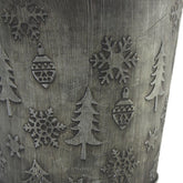Vaso in latta Natalizio