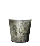 Vaso in latta Natalizio