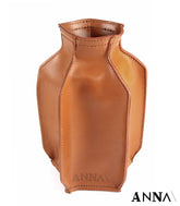 ANNA vaso in pelle naturale