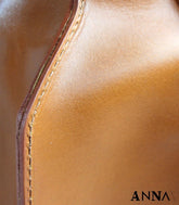 ANNA vaso in pelle naturale