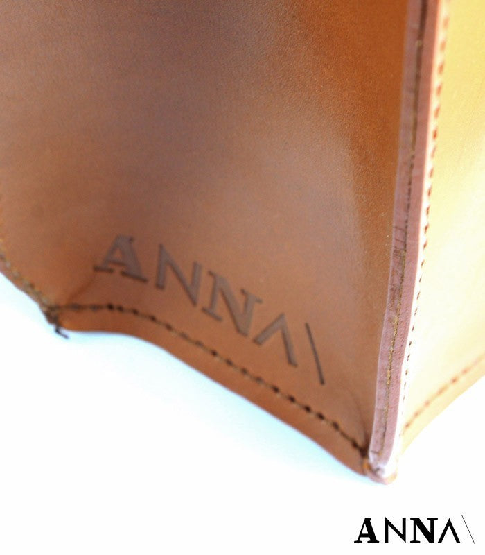ANNA vaso in pelle naturale