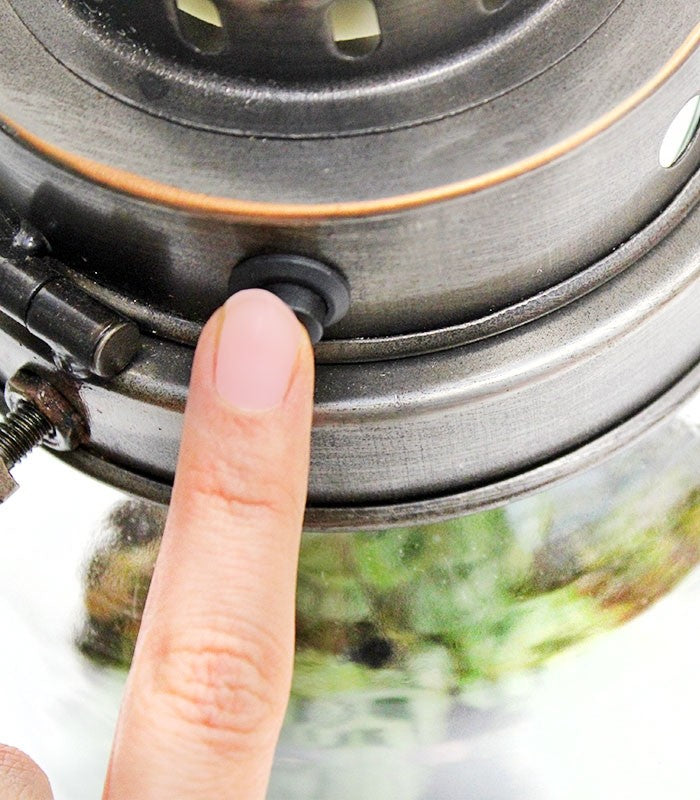 Lanterna terrarium con led