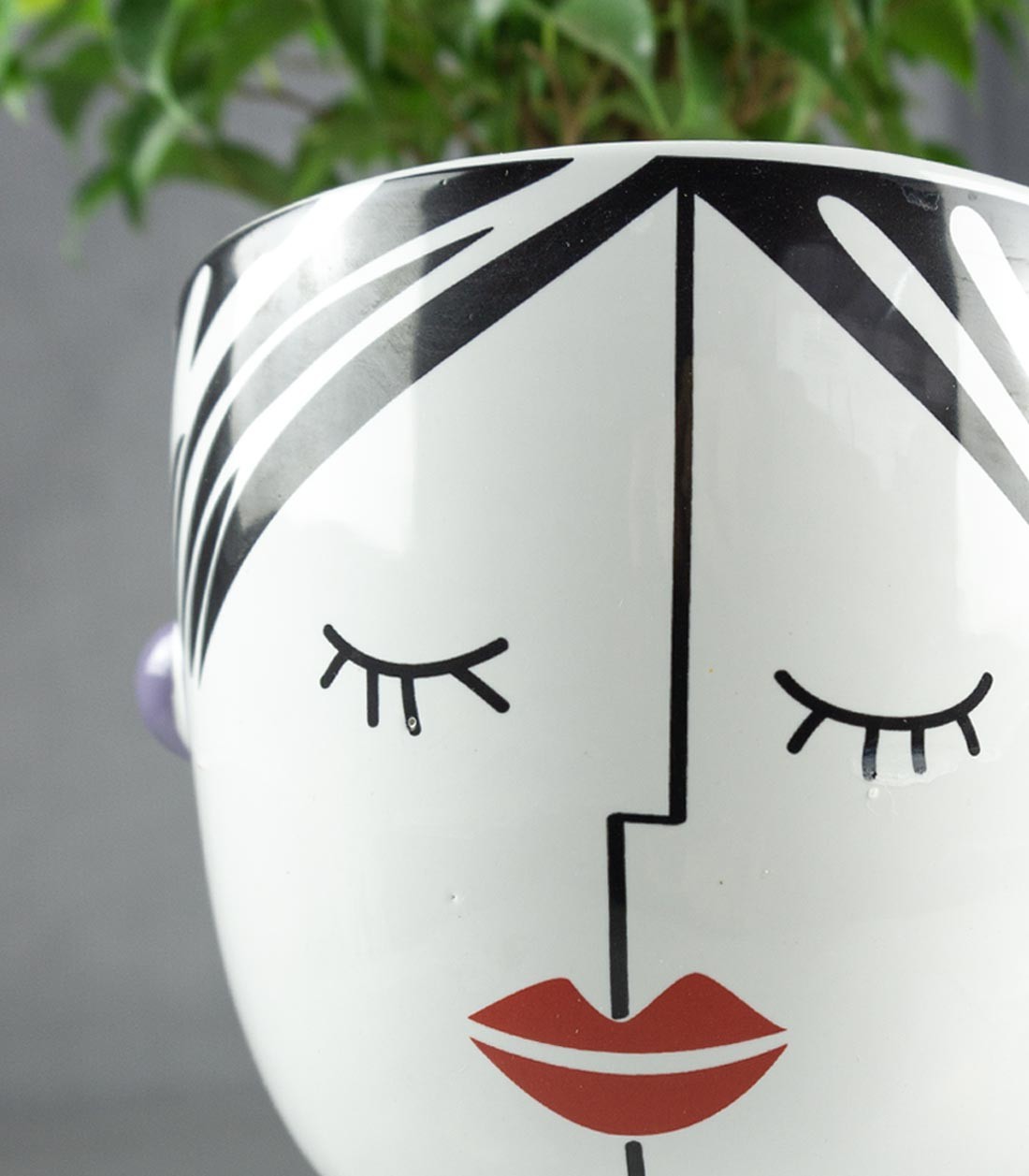 Graziosa | Vaso per piante con viso stilizzato