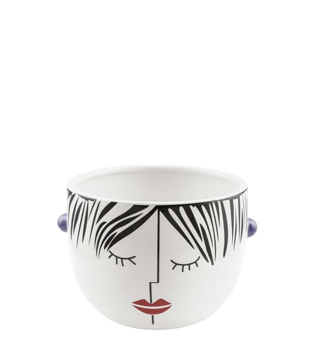 Dolce | Vaso per piante con viso stilizzato