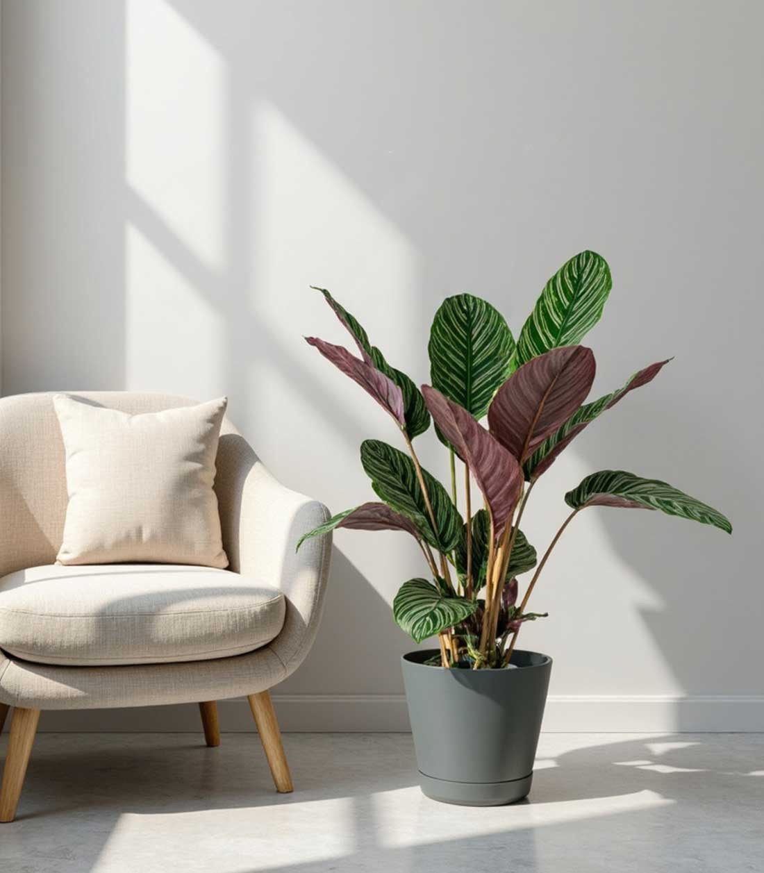 Calathea Sanderiana | 80 cm