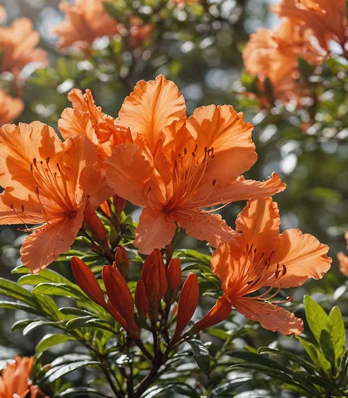 Azalea mollis in Vaso Ø18 H60 cm – Arancio, Giallo o Bianco