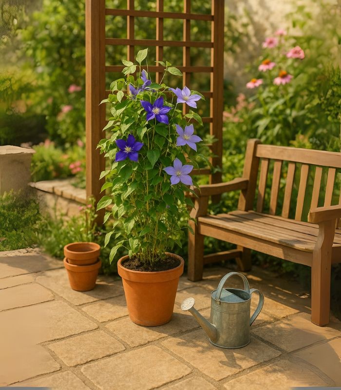 Clematis Rampicante in Vaso Ø18 – H70 cm