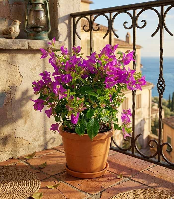 Bougainvillea glabra a cespuglio