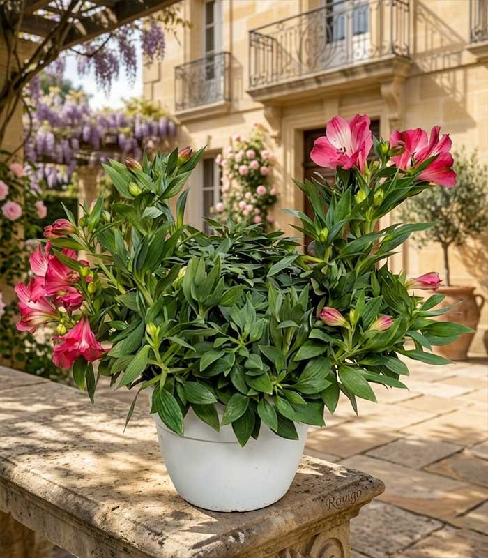 Pianta di Alstroemeria - Giglio del Perù