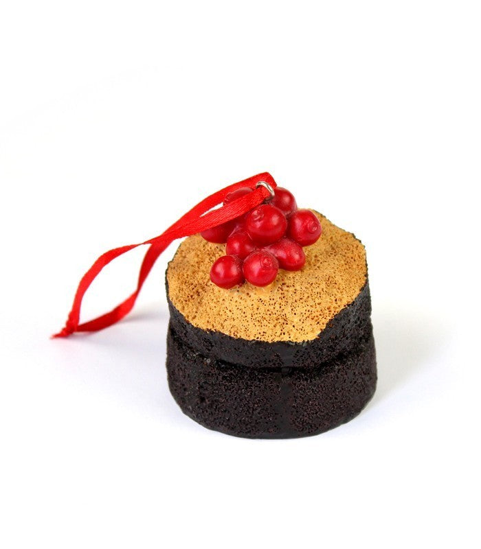 Cupcake da appendere con ribes