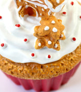 Cupcake grande casetta marzapane