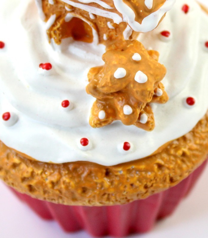 Cupcake grande casetta marzapane