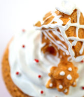 Cupcake grande casetta marzapane