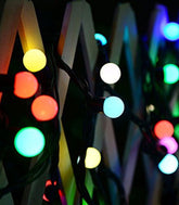 Filo di luci colorate