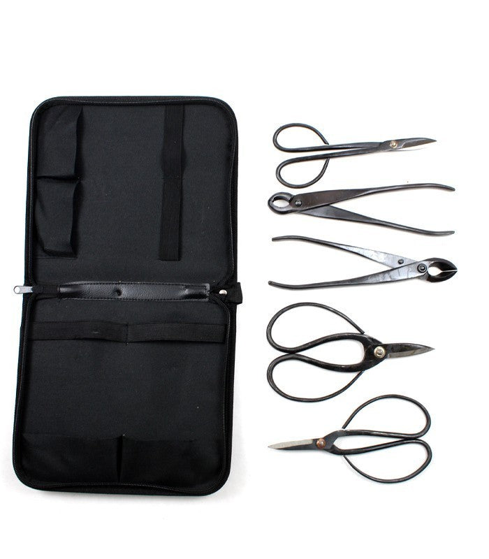 Kit utensili bonsai con astuccio