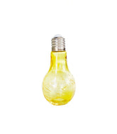 Lampadina in vetro giallo con led