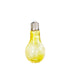 Lampadina in vetro giallo con led