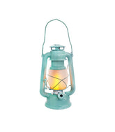 Lanterna azzurra con effetto fiamma