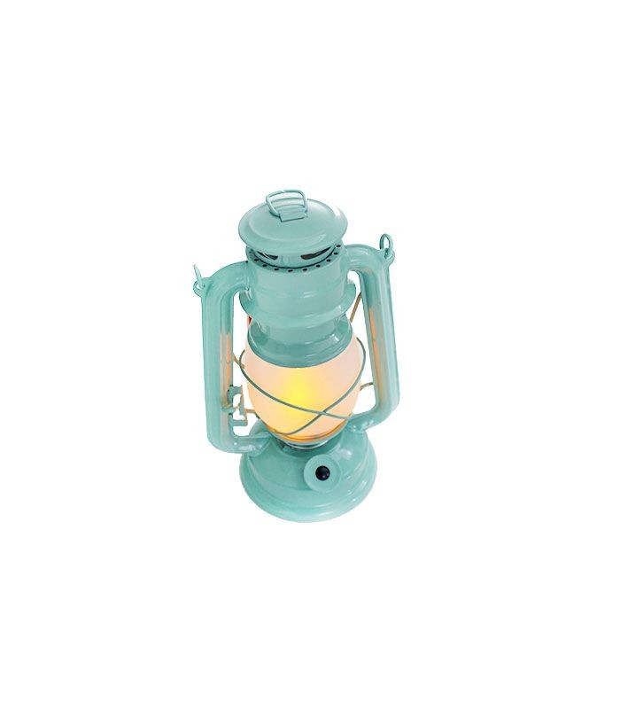 Lanterna azzurra con effetto fiamma