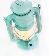 Lanterna azzurra con effetto fiamma
