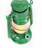 Lanterna verde con effetto fiamma