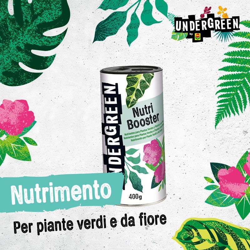Nutri Booster - Nutrimento per Piante Verdi e da Fiore